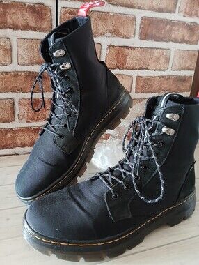 Dr. Martens x HERSCHEL Combs II Men's Tactical Utility Combat Boots Shoe Size 11